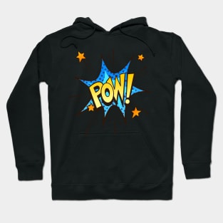 Pow! - Comic Book Funny Sound Effects Hoodie